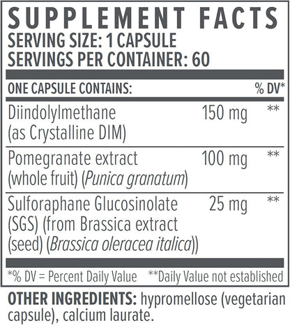 Biote Nutraceuticals - DIM SGS + - Hormone + Detox (60 Capsules)