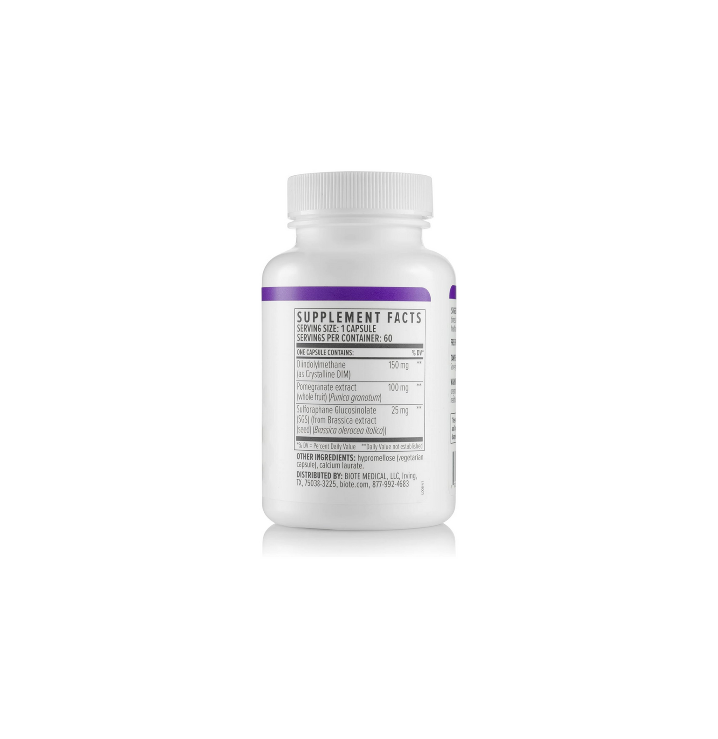 Biote Nutraceuticals - DIM SGS + - Hormone + Detox (60 Capsules)